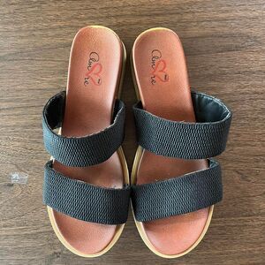 Amore Baci Sandals Women's 9 Black